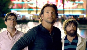 Ed Helms, Bradley Cooper e Zach Galifianakis, il "branco" della saga di Todd Phillips.